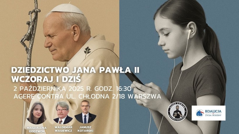 Dziedzictwo Jana Pawła II wczoraj i dziś  Dziedzictwo Jana Pawła II wczoraj i dziś